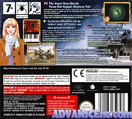Image n° 2 - boxback : Nancy Drew - The Mystery of the Clue Bender Society
